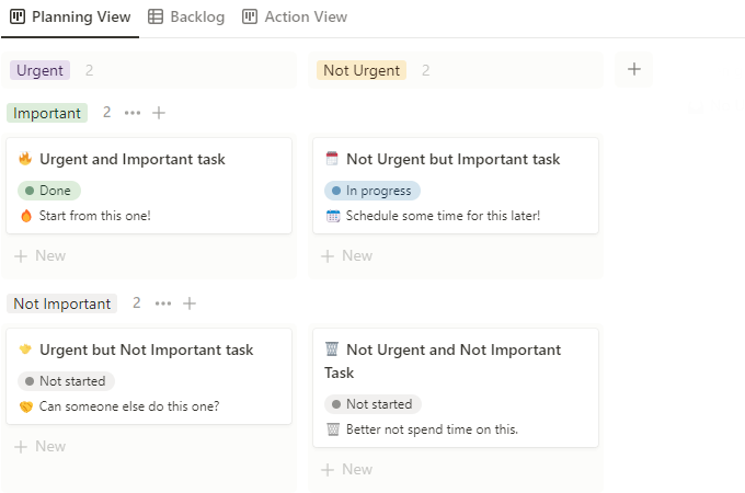 The Notion Eisenhower Matrix will jumpstart your tasks (Notion template)