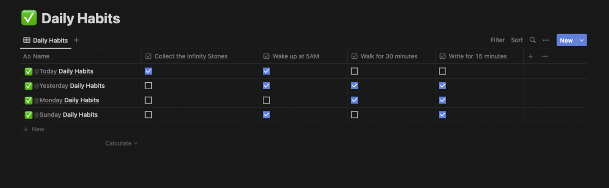 Notion Recurring Tasks (Recurring Templates)